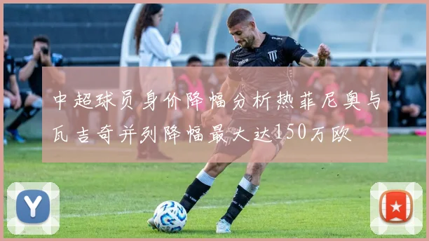中超球员身价降幅分析热菲尼奥与瓦吉奇并列降幅最大达150万欧